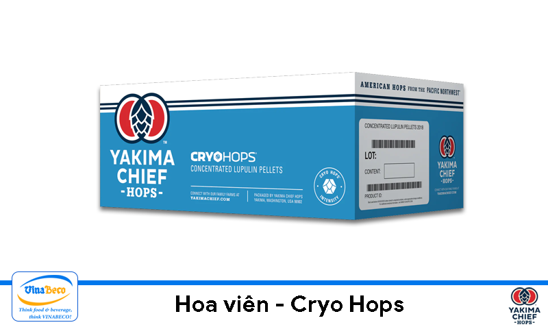 Cryo Hops - hoa viên - VinaBeco - Công Ty CP Công Nghệ Bia Rượu Nước Giải Khát Việt Nam
